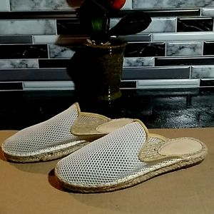 Espadrille & Mesh  Slip ons by Nine West NEW